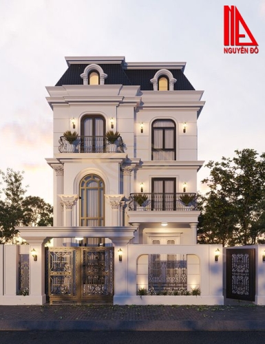 Nhà Phố Tân Cổ Điển