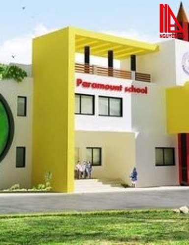 Thi Công Trường Mầm Non Cổ Điển